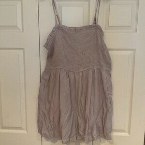 heyson romper smocked beige 3xl plus size  NWT